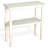 Rena Side End Table, Scallop Trim, 28 Inch Mahogany-105906781