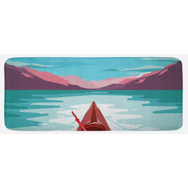 Tapis de cuisine tropical