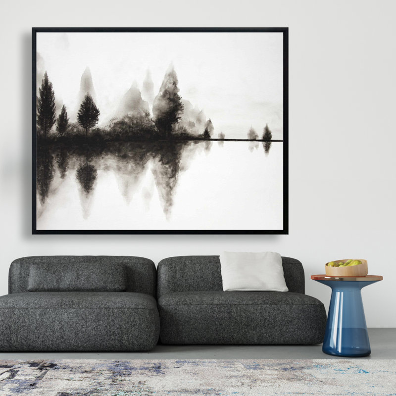 Reflection Print On Canvas