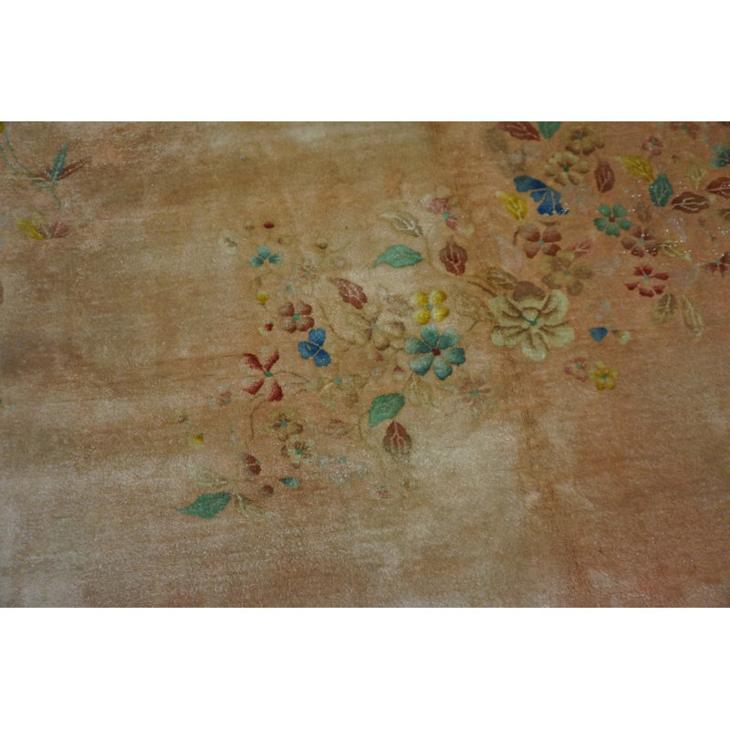 Tapis art antique antique corail