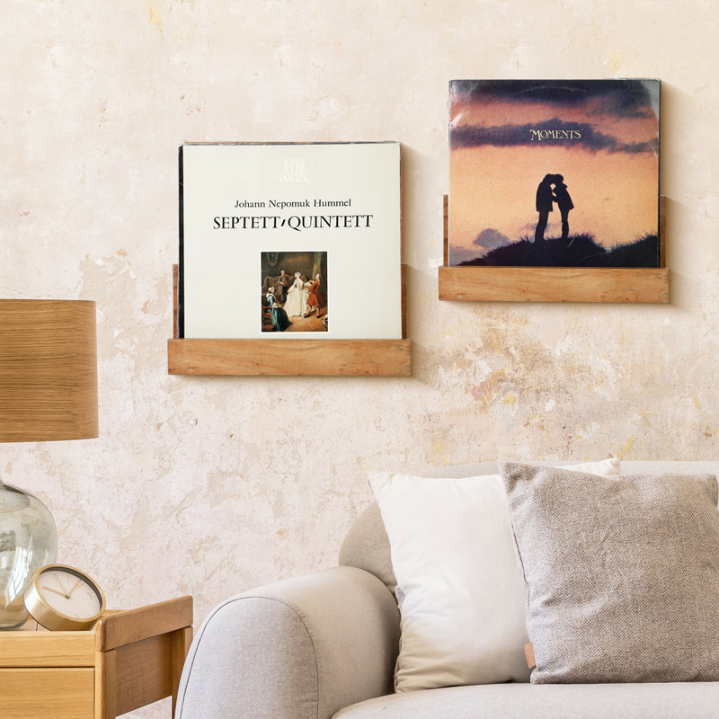 Solid Wood 6'' H Media Shelves
