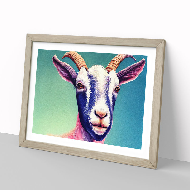 Goat in Colour Vol.1 - Framed Print