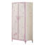 Garde-robe finition mauve clair