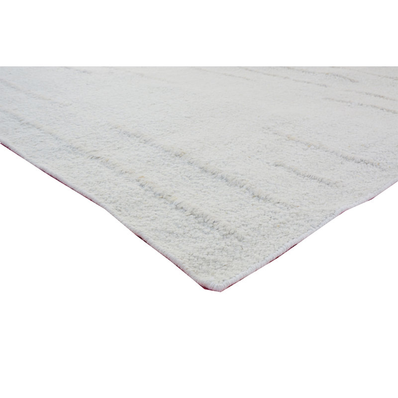 Wool Area Rug in Gray, Rectangle 10' x 14'