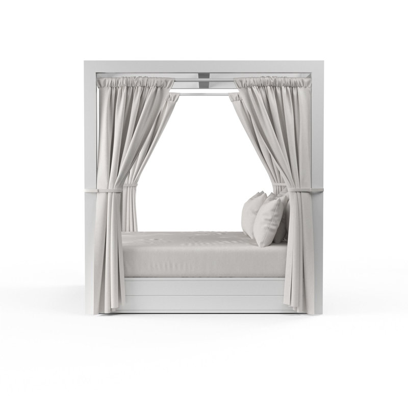 Newport Outdoor 2 - Seat Patio Daybed, Cast Silver Sunbrella®