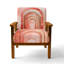 Chaise rembourrée Abstract Art Deco-755236238