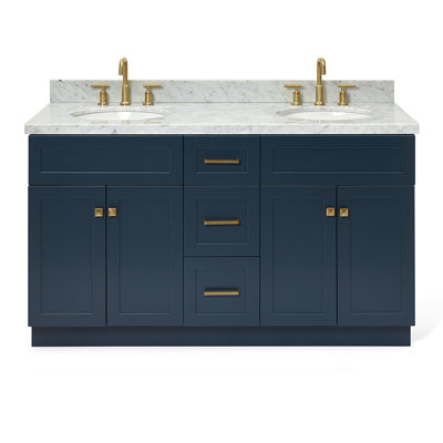 Ensemble de meuble-lavabo double 61 po Abell