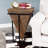 Stonecipher Cross Legs End Table