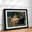 The Lady of Shalott by John William Waterhouse - Framed Print-62763536-62763537