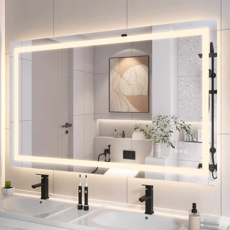 Miroir de salle de bain Abbagail, 36 po x 60 po
