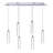 Ardrie 6 - Light Chrome Cluster Pendant-783247702