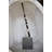 Voyd Guitar Sculpture Creative And Modern Metal Guitar on Base Art Piece Size: 21" x 18" x 71"H