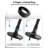 19-Inch Gooseneck Microphone Holder Stand, Desktop & Wall Mounted, Heavy Duty Flexible Microphone Arm Stand With Flange Mount Base, Ideal For Podium, Studio, Lecture, Podcast, Gaming, Streaming