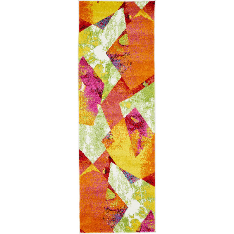 Stilson Abstract Indoor Rug, Runner 2' x 6'1"