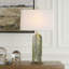  Moorea Green Marble Table Lamp
