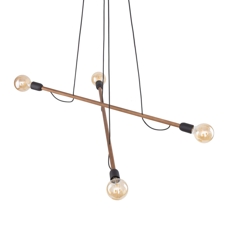 Helix 4 - Light Cluster Pendant, Brown