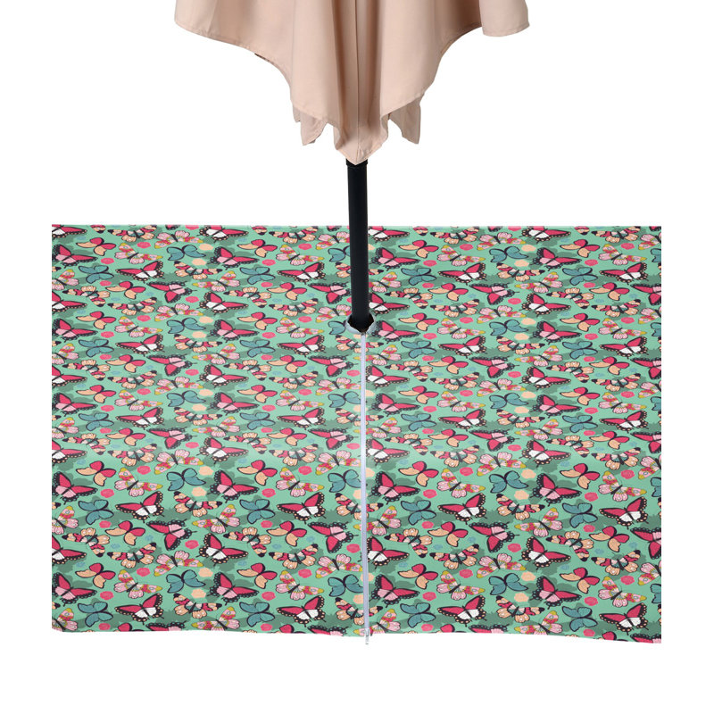 Youngblood Geometric Tablecloth, 104" x 60"
