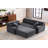 Chenille Fabric Modual combined sofa-1332505969