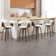 Draymond Swivel Upholstered Counter & Bar Stool