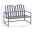 Gennett Metal Outdoor Bench
