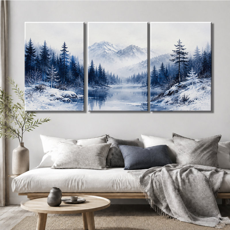 Impression sur toile 3 panneaux, 12 * 18 pouces * 3