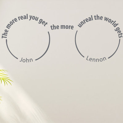 John Lennon Wall Sticker