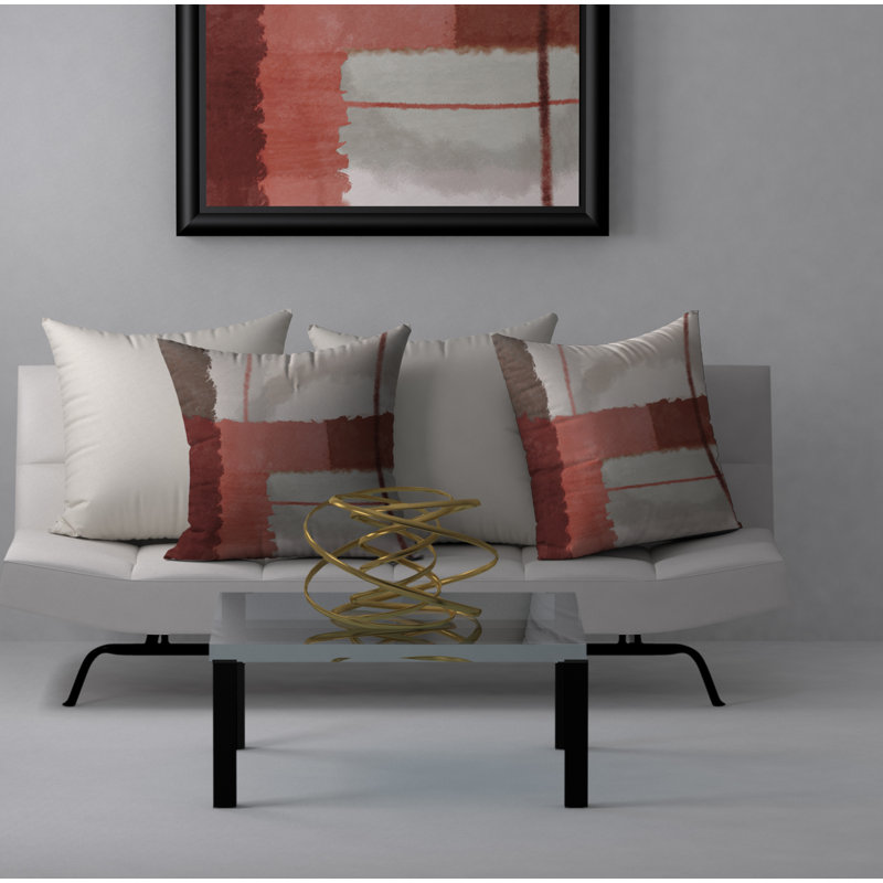  Housse de coussin carré et insert, 20 po X 20 po