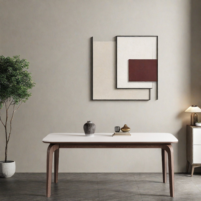 Table de salle à manger Castano, H 29,5 po x L 55,1 po x l 31,4 po