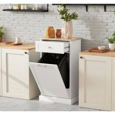 Armoire pour bac de cuisine dissimulée