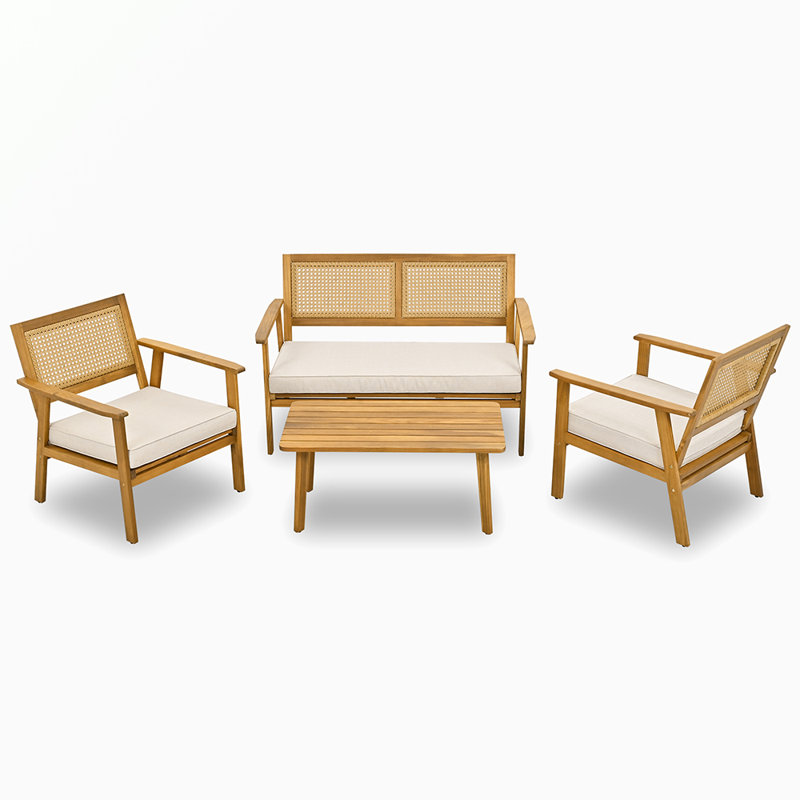 Lit de jour pour patio en osier Fiddlewood