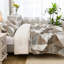 Ensemble de courtepointe géométrique en microfibre 3 pièces Patchwork-130618443