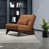 Brown Faux Leather