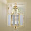 Luminaire suspendu géométrique 3 lumières Djamshid-22670135-99957277