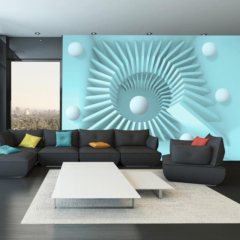 Hazan Peel & Stick Wall Mural, 124" L x 173" W