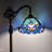 Mathieson Tiffany Floor Lamp Liaison Stained Glass Gooseneck LED Bulb Included 20"W*12"D*63"H-413406998