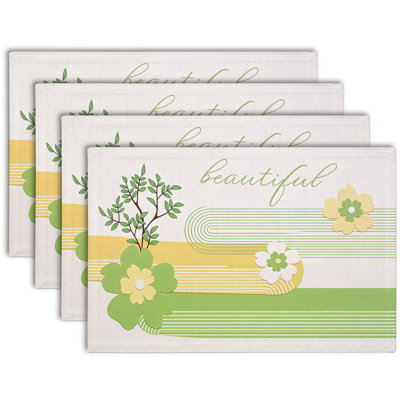 Ensemble de table rectangulaire en polyester