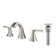 Pyramid Widespread 2-handle Bathroom Faucet with Drain Assembly