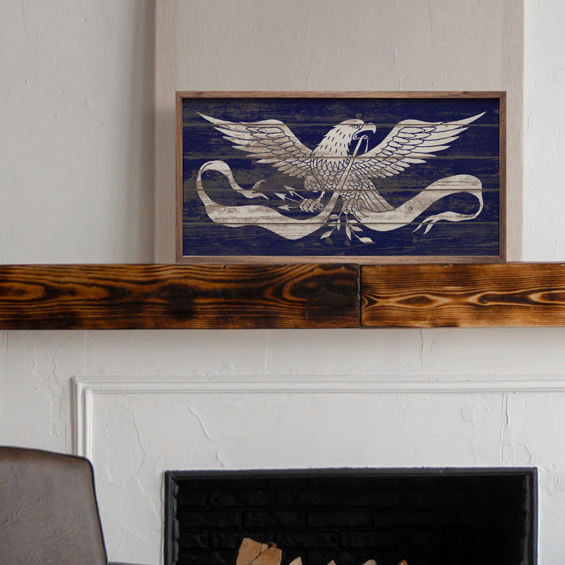 Eagle Blue, 8" H x 16" W