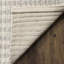 Tapis rayé en soie de bambou Russo-545560053