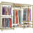 Pierrie 68.9'' Metal Freestanding Clothing Racks-755571886