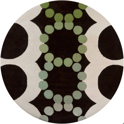 Avalisa Brown/White Area Rug