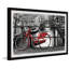 Red Bicycle On The Bridge - Single Picture Frame Print-67716821