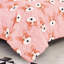 Ensemble d'édredon en microfibre rose-179132829