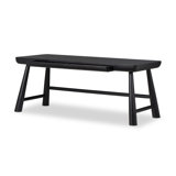 LORIK Solid Wood Writing Desk