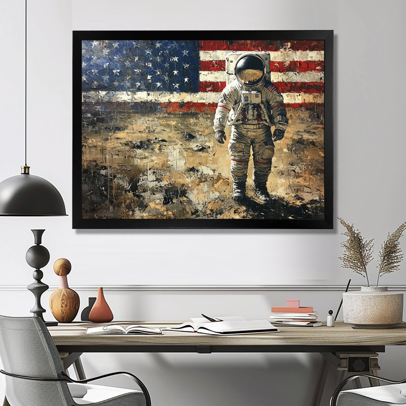Art mural Kyrian, Reproduction encadrée d'une seule photo, Noir, H 12 po x l 20 po