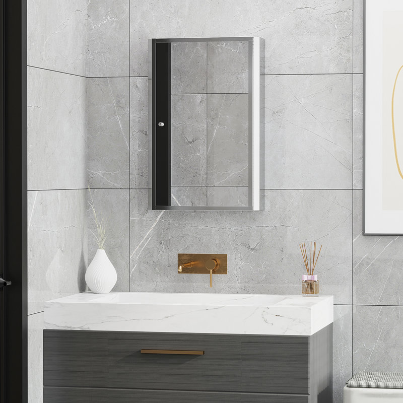 Rangement efficace en acier inoxydable pour salle de bain