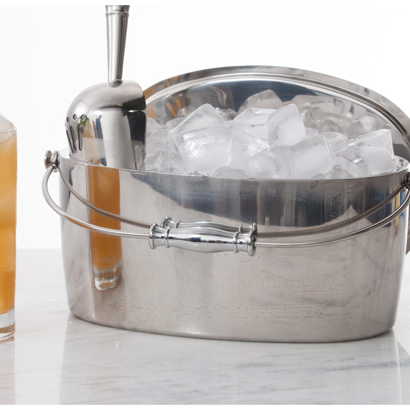 Crafthouse Stainless Steel Insulated Ice Bucket with Lid