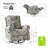 Antasia 34'' W Rocking Swivel Nursery Recliner-83465889