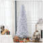 Sapin de Noël artificiel non illuminé avec branches réalistes, arbre d'Halloween avec 818 pointes-1407300581-1407300578