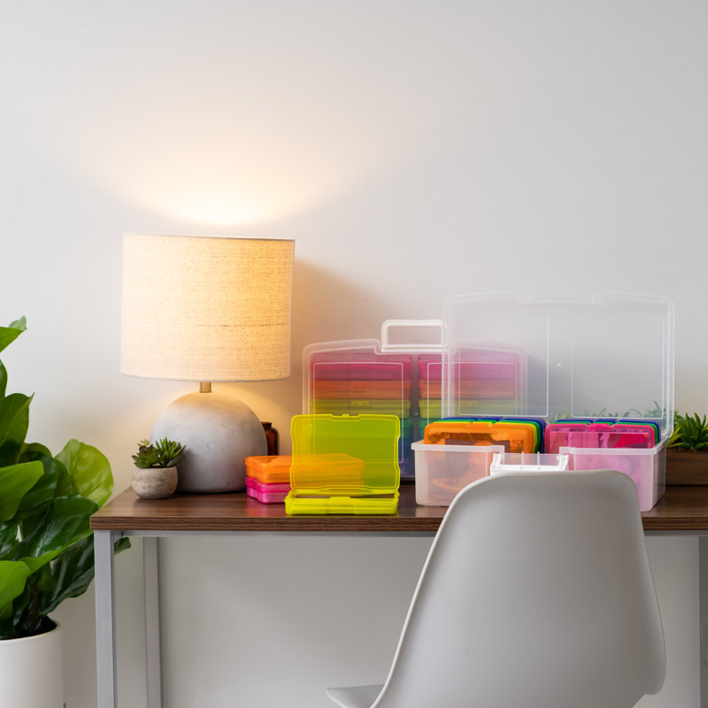 Large Photo Box with Photo Cases, Multi